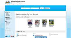 Desktop Screenshot of glendorahighschoolalumni.com
